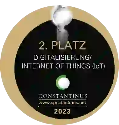 Constantinus 2023 IT Preis für IoT / Digitalisierung