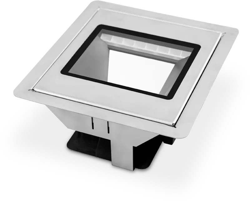 ackerPay® Pro Tischscanner mit Edelstahlrahmen